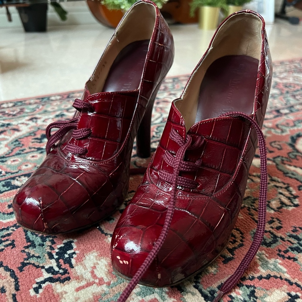 Vivienne Westwood Red Heeled Booties